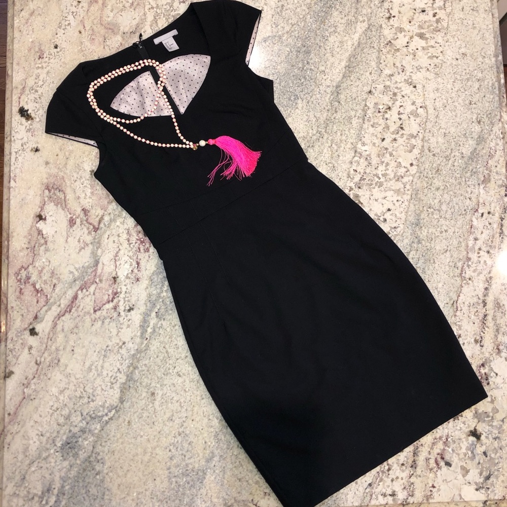 Black H&M mini cocktail dress